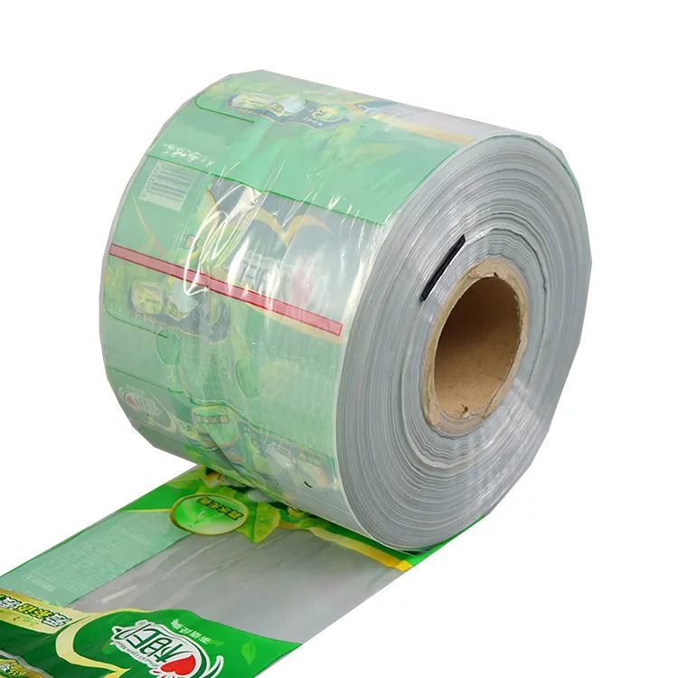 Factory Custom Printed Paper Packing Folding Facial Tissue Soft Packing Plastic Film Rolls