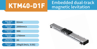 Module de moteur linéaire magnétique KNK KTM Multi Slider avec rail de guidage intégré