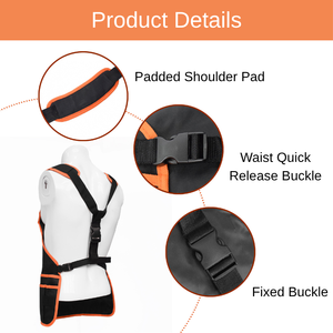 Tablier de travail multi-poches Mydays pour l'extérieur avec boucle à dégagement rapide pour mécanicien, tablier de travail durable pour jardinier, résistant aux taches - Product Image 4