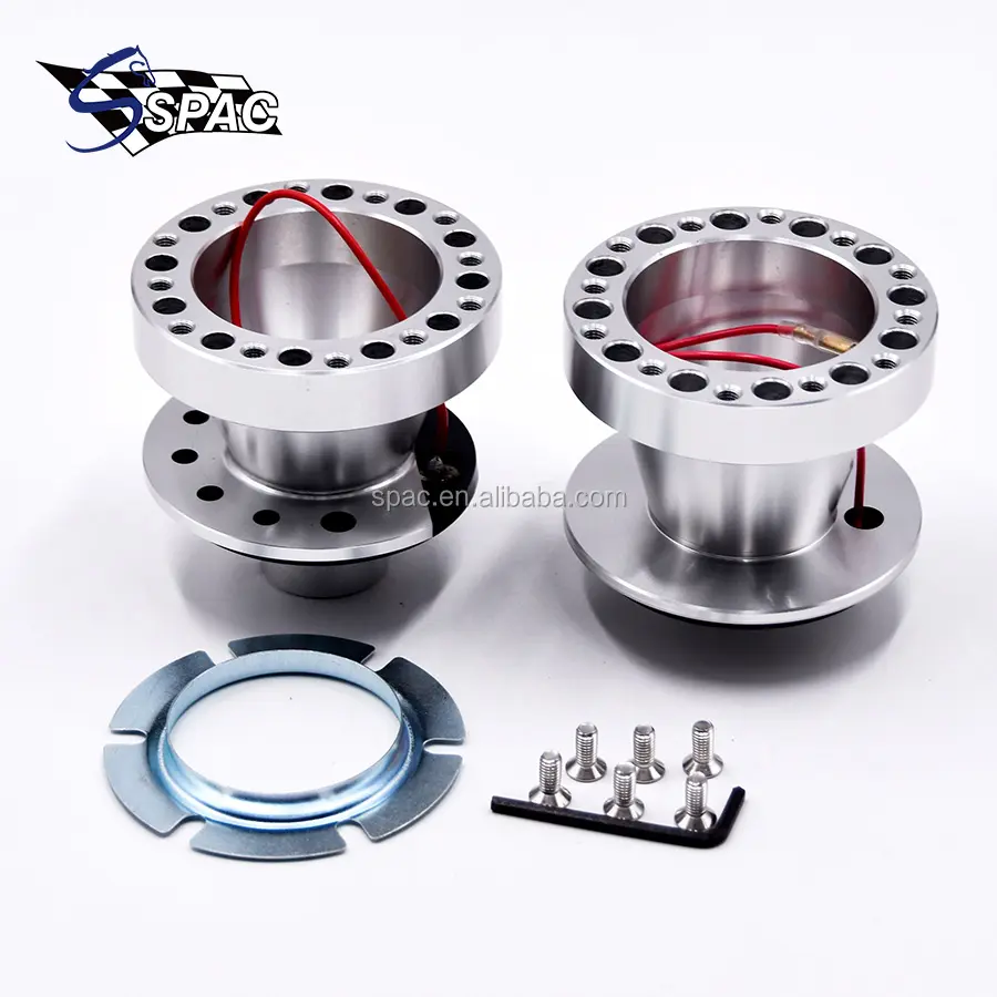 Universal Tuning Monster Aluminium Voiture Auto Volant Quick Release Hub Adapter Snap Off Boss Kit Car