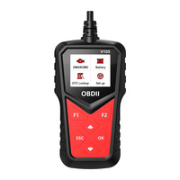 Escáner de Diagnóstico para Auto V105 OBDII, Lector de Fallas del Motor en Varios Idiomas, Pantalla LCD, 5 a 18V, 12 Meses de Garantía, Herramienta de Escaneo de Códigos OBD2