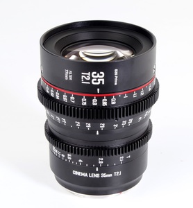 Obiettivo Cinematografico Prime <span class=keywords><strong>35mm</strong></span> T2.1 APS-C Grandangolare con Messa a Fuoco Manuale Compatibile con Attacco Canon EF - Product Image 1