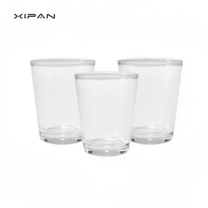 แก้วช็อตใส XIPAN 55 มล. แก้วช็อตสำหรับเชียร์ทีม - ชุด 3 ใบ แก้วทรงกระบอกสำหรับงานปาร์ตี้ บาร์ ฉลอง ของขวัญ จำนวนมาก - Product Image 1