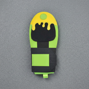 Gant de protection pour le baseball vert et jaune, protège-paume en néoprène, protège-gant de glisse pour jeunes joueurs de baseball - Product Image 2