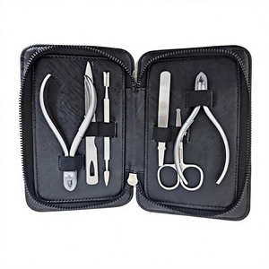 Coupe-ongles en acier inoxydable KSA KS-02, lame plate et tranchante, pince à cuticules professionnelle, ouverture large, durable pour les doigts et les orteils - Product Image 5