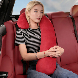 <span class=keywords><strong>Oreiller</strong></span> <span class=keywords><strong>de</strong></span> <span class=keywords><strong>voyage</strong></span> en forme <span class=keywords><strong>de</strong></span> <span class=keywords><strong>J</strong></span> pour voiture, en microfibre, pour adultes et enfants, pour avion et bus, nouvelle conception SUREWALHOME - Product Image 3