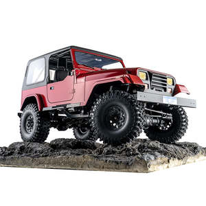 Nouvelle voiture RC FMS 1/10 Mashigan V2 <span class=keywords><strong>Rock</strong></span> Crawler RS Rouge 4x4, véhicule rétro d'escalade à l'échelle, cadeau de Noël pour adultes et enfants, jouets d'aventurier - Product Image 2
