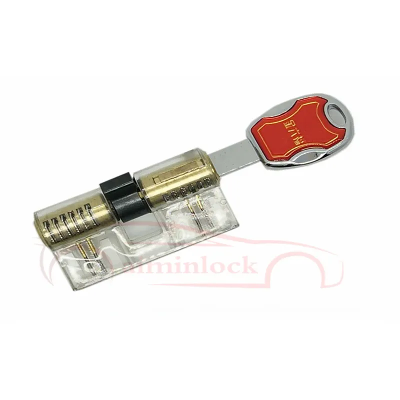 Lock pick locksmith tool mottura Multi-track C-Class transparent practice lock for locksmith beginners