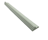 Plinthe murale moderne en PVC/PS écologique, imperméable, apprêtée blanche, pour villas et hôtels