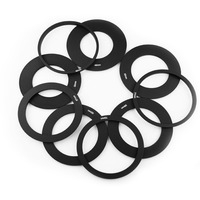 Objectif d'appareil photo numérique DSLR, 49-82MM, accessoire pour objectif, filtre carré, anneau pour Cokin p