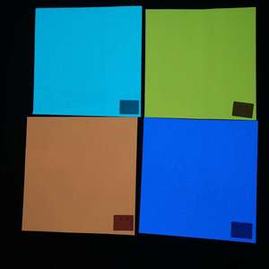 High Visibility <strong>Glow</strong> in <strong>Dark</strong> Eco-Friendly Washable 6-8 Hours Polyester Fabric Night Luminous Fluorescence Recycled for <strong>Jackets</strong> - Product Image 3