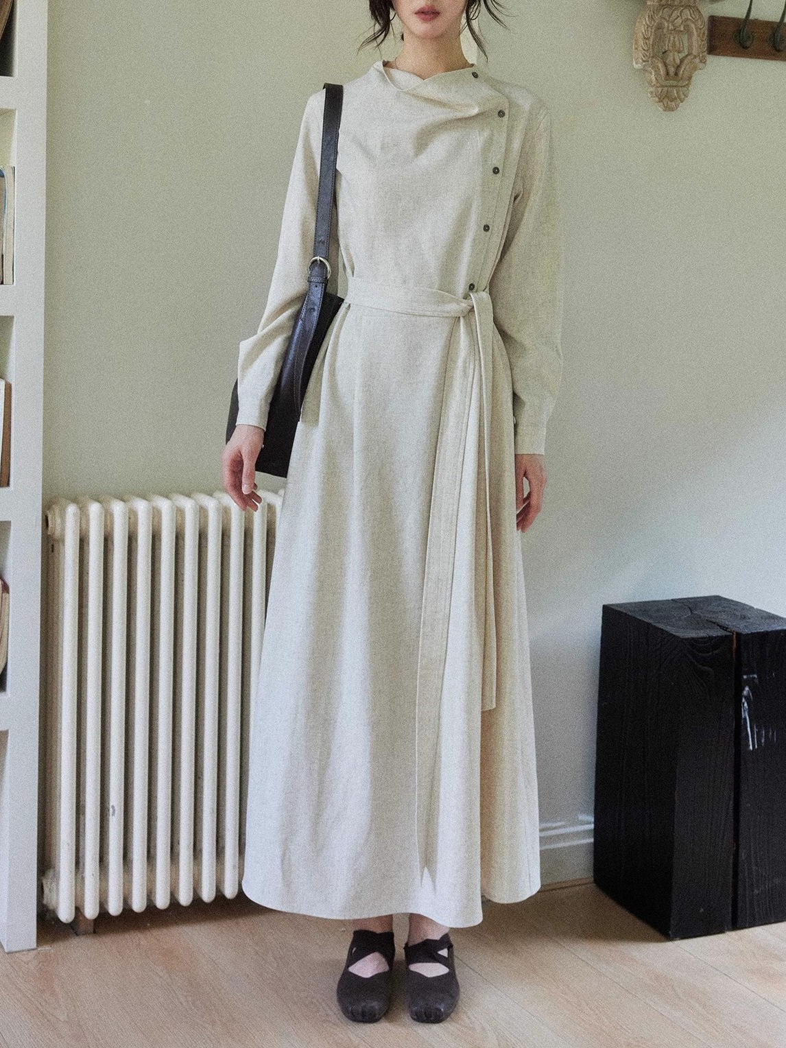 knee length dresses for ladies F24025