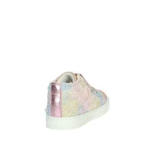 Falcotto Baskets pour filles en toile rose, chaussures tendance, taille 0012014600.97.0M02 - Product Image 3