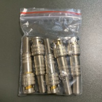 Connecteur mâle BNC Type de vis rapide RG59 RG58 RG6 Câble coaxial pour caméra CCTV
