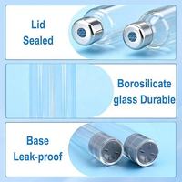 Botella de Vidrio Esterilizable de 3 ml con Cámara Única, Tapón de Sellado de Goma, Especial para Pluma de Inyección de Productos para el Cuidado de la Piel V2V3V4