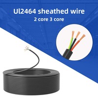 Cable de Alimentación Multiconductor 2464 300V, Configuraciones de 2-3 Conductores, Tamaños de Conductor 12-16 AWG, con Revestimiento, para Edificios Modulares/Panelizados, Uso Interno
