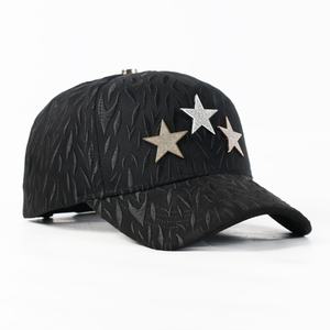 Casquettes Personnalisées Sombrero G5 Barbas 5-Panel Casquettes de Baseball en Daim et Satin avec Broderie de Strass - Product Image 2