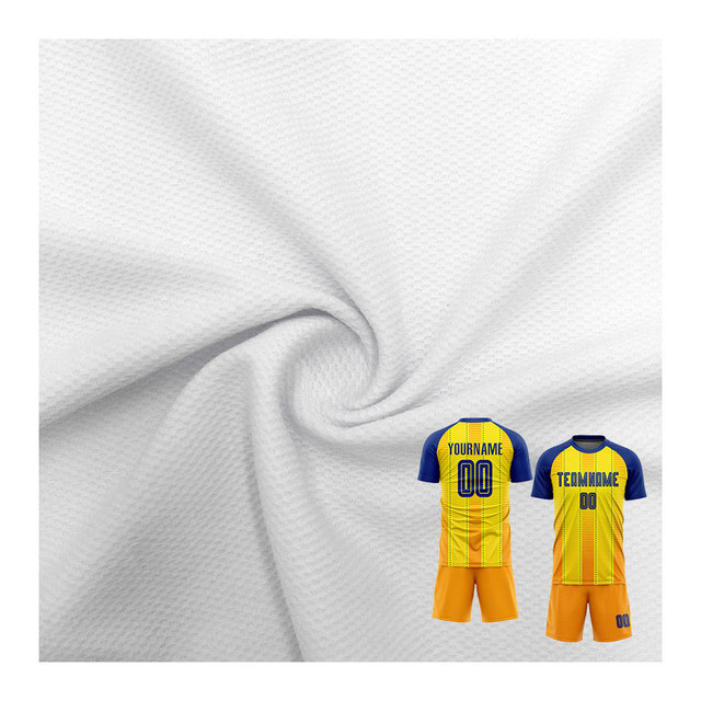 Polyester Bird Eye Soft Net air Micro Mesh Coolmax Fabric for Sport Wear Jersey