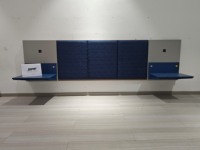 Microtel Inn King Kopfteil Maßgefertigte Hotel-Gästezimmermöbel Bettkopfteil Gastgewerbe-Hersteller