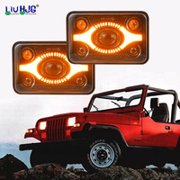 4*6 Inch Led Sealed Beam Headlight Led Work Light Spotlight Round Led Working Light Led Truck Lights