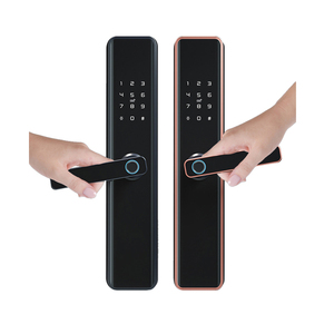 Home Electronic Smart Smartsteps Door Lock Cylinder Fingerprint With Phone App Tuya And Tt Lock
