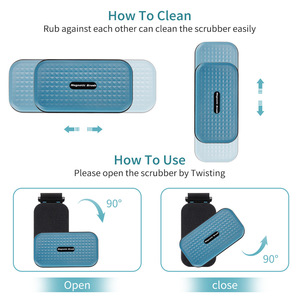 Cepillo Magnético para Limpiar Algas de Acuario con Cuchilla de Doble Cara para Raspar Algas, Magnetismo Superfuerte para la Limpieza de Acuarios - Product Image 4