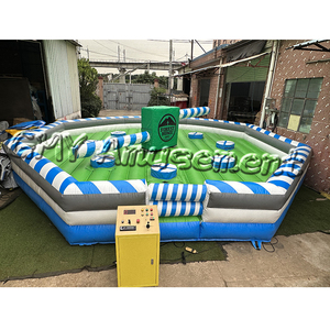 Sports Outdoor Surf Challenge Game Gonflable <span class=keywords><strong>Rodeo</strong></span> Surf Riding Mécanique Planche de surf Riding Machine Party <span class=keywords><strong>Location</strong></span> - Product Image 3