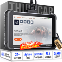 THINKCAR THINKSCAN 689 Escáner Automotriz de Sistema Completo, 4G RAM, 64G ROM, Pantalla de 8 Pulgadas, Compatible con 30 Idiomas, Diagnóstico de Automóviles Obd2