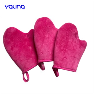Aplicador de Autobronceador Reutilizable Personalizado, Esponja Impermeable de Terciopelo, Guante Aplicador de Autobronceado - Product Image 1