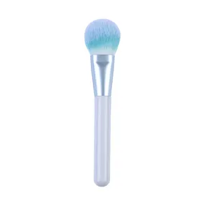 clear sky series exquisite brush shaped deep blue powder blusher brush professional makeup brush set women beauty tools