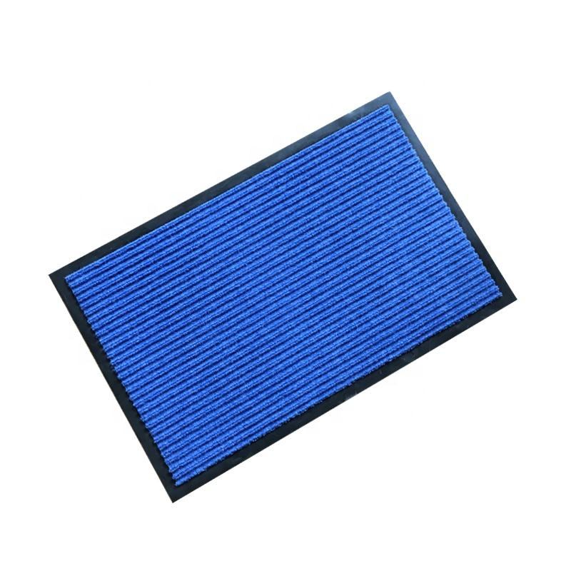 Paillasson absorbant la poussière bleue