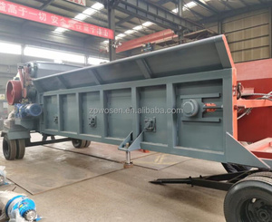 Trituradora de madera casera palet de madera tambor de clavos trituradora de madera con motor diesel - Product Image 5