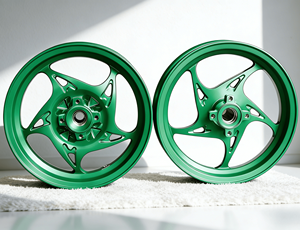 Rines de Motocicleta Más Vendidos, Ruedas de Conversión de Frenos de Disco Delanteros y Traseros, Ruedas de Aluminio Grabadas con CNC <span class=keywords><strong>para</strong></span> Honda Giorno - Product Image 4