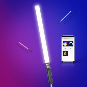 Bâton créatif portatif caméra LED barre vidéo intégrée batterie CRI 96 + cinéaste photographie Vlog <span class=keywords><strong>TIK</strong></span> <span class=keywords><strong>Tok</strong></span> RGB baguette lumineuse d'interview - Product Image 4