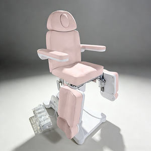 전동 발 관리 의자 360도 회전 유압식 고급 살롱 미용 트리트먼트 베드 스파 페이셜 마사지 테이블 - Product Image 3
