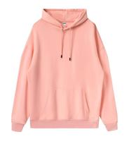 Op maat gemaakte OEM logo 360gsm gehaakte French Terry eco-vriendelijke herfst streetwear drop shoulder pullover hoodies sweatshirts voor heren