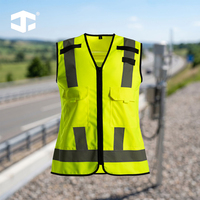Gilet de travail d'été respirant JIADE avec poches pour femmes, gilet rafraîchissant pour l'été, idéal pour l'entreposage et la logistique