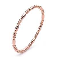 Bracelet pour femmes de luxe léger en acier inoxydable, bracelets à perles tendance pour femmes et hommes, accessoire en acier titane