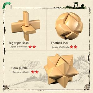 Jouet éducatif DIY 3D IQ Lua Ban, casse-tête en plastique, cube magique Kongming, puzzle intelligent - Product Image 4