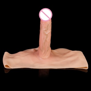 9-inch Realistic Penis Strap-on <b>Dildo</b> Pant Lesbian Sex Toy Solid Penis Realistic Texture Silicone Penis Adult Sex Toys Wholesale - Product Image 4