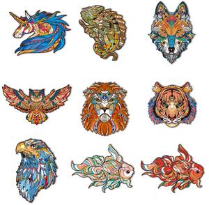 <span class=keywords><strong>Puzzle</strong></span> rompicapo in legno personalizzato <span class=keywords><strong>puzzle</strong></span> <span class=keywords><strong>animali</strong></span> in legno giocattolo <span class=keywords><strong>puzzle</strong></span> in legno per adulti - Product Image 2