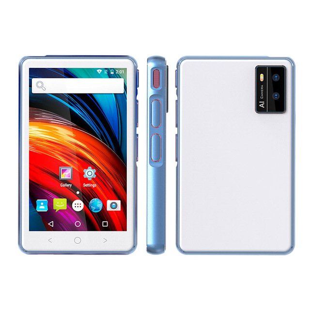 UNIWA MP002 4 Inch Touch Screen Android MP4 Music Player with WiFi Mini Player with Display