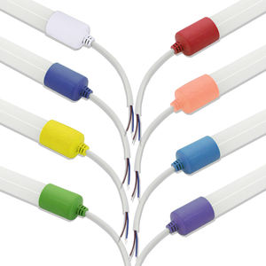 DC 12V/24V 4ft 18WIP65防水t8LEDチューブライトレッドイエローブルーグリーンRGBt8LEDチューブ - Product Image 1