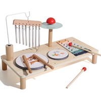 Musical Instrument Multi-functional Music Table Toy Music Percussion Instrument Drum Table Baby Instrument Toys