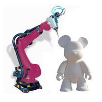 LEEDER – bras Robot CNC de haute précision, Machine à découper 6 axes, Sculpture 3D, Machine robotisée pour mousse de bois, machine de moulage Eps