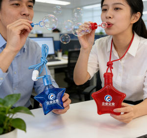 Giocattolo Acquatico a Bolle a Forma di Stella in Plastica, Gioco di Puzzle per Bambini, Gioco di Soffiatura all'Aperto, Attività Aziendale, Stagione di Laurea, OEM - Product Image 2