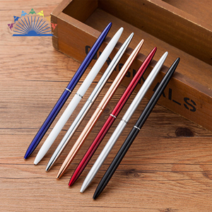 Bolígrafos Metálicos Finos de Lujo con Grabado Láser Personalizado para Hotel - Product Image 4