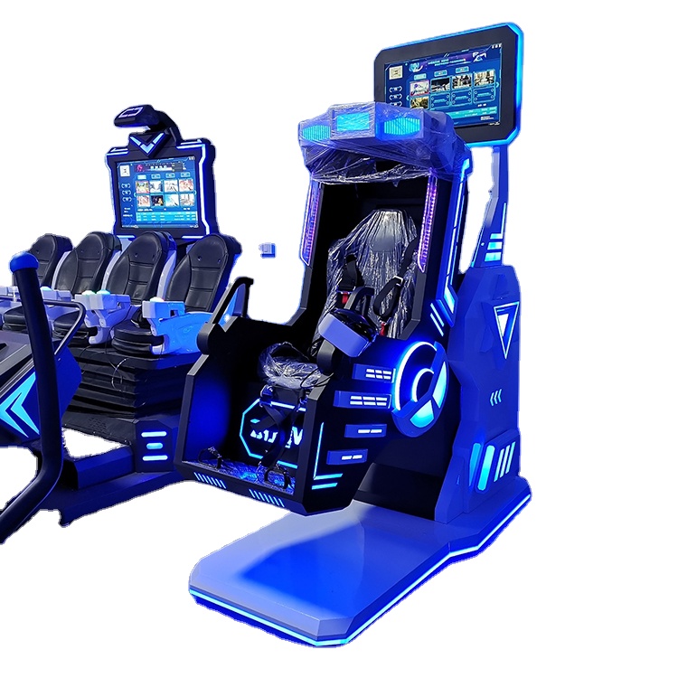 Самый реалистичный 9d vr один игрок аркадный vr 360 градусов симулятор полета стул виртуальной реальности оборудование