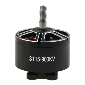 มอเตอร์โดรนแบบไร้แปรงถ่าน 3115 900KV โครงอะลูมิเนียมพลาสติก สำหรับโดรนแข่ง FPV ขนาด 7 นิ้ว อะไหล่สำหรับประกอบโดรน DIY RC - Product Image 1