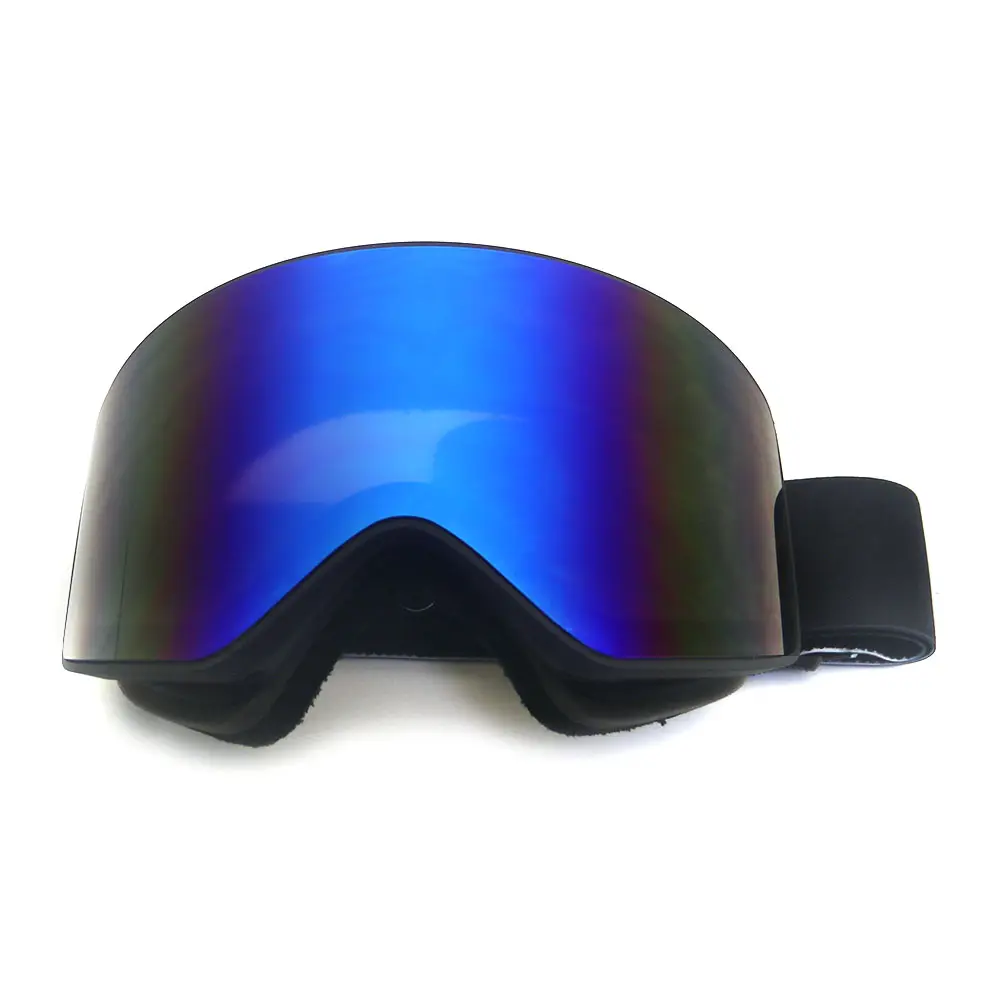 2023 lunettes de ski logo personnalisé en gros protection Anti-buée magnétique lentille amovible lunettes de Snowboard lunettes de neige pour hommes femmes